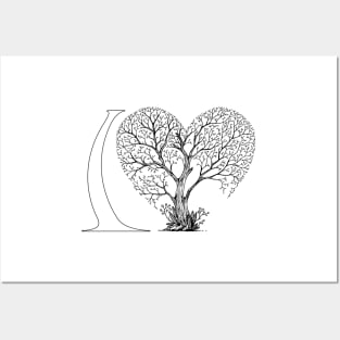 I love trees -Nature is my love-Happy trees Posters and Art